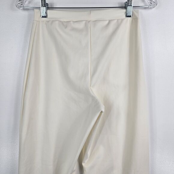 Kelle Leggings Size Small Adult Ivory Color Dancer Pants Slit Front - Picture 7 of 7